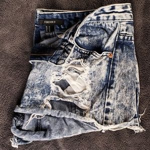 Forever 21 Jean Shorts